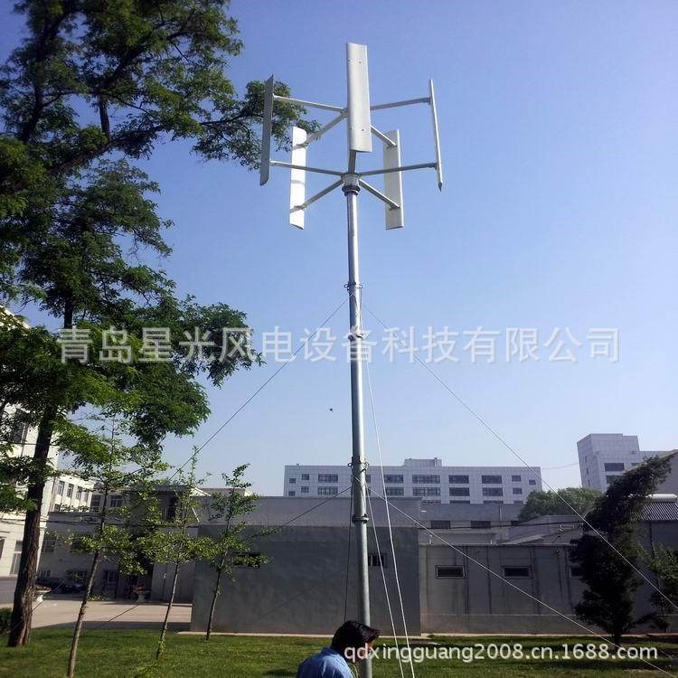 3000w垂直軸風力發(fā)電機風光互補發(fā)電系統(tǒng)