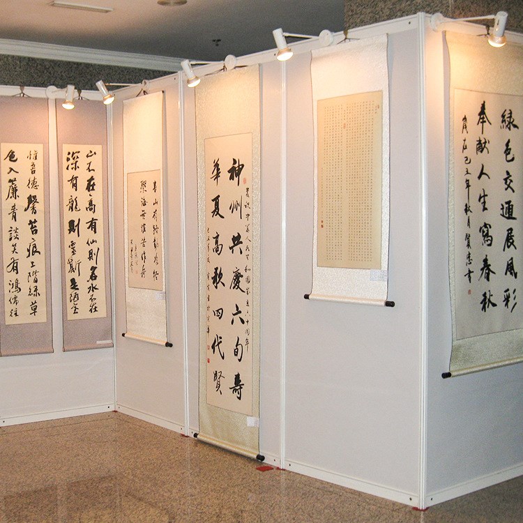 展覽廳專用活動展板 可移動隔斷 畫展隔斷尺寸可定制 質(zhì)優(yōu)價廉