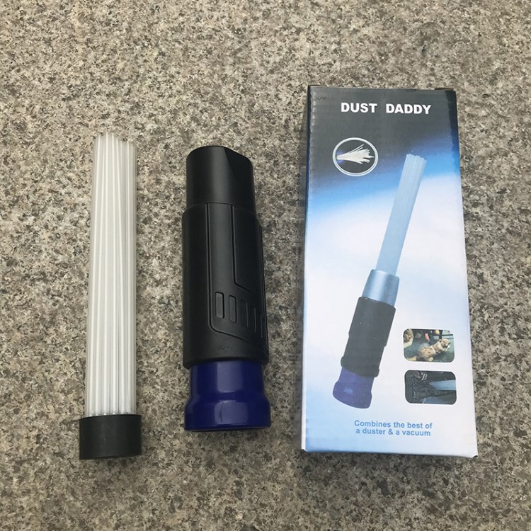 新款 Dust Daddy灰尘清洁器蓝色 吸管去污器多功能清洁吸尘器