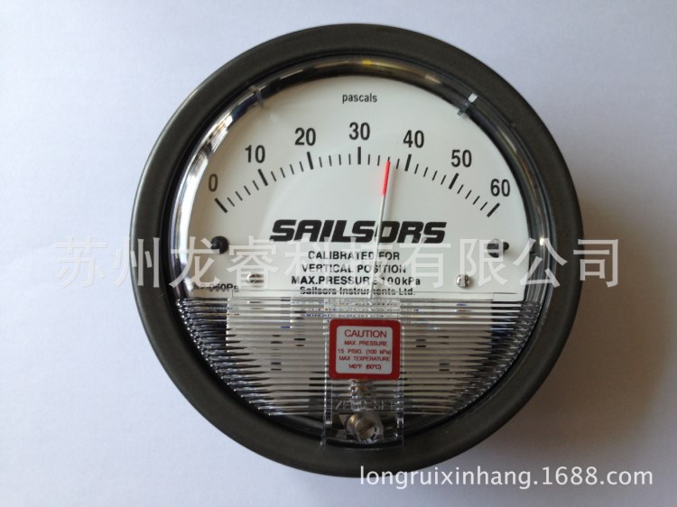 供應加拿大塞爾瑟斯Sailsors差壓表A2-60Pa