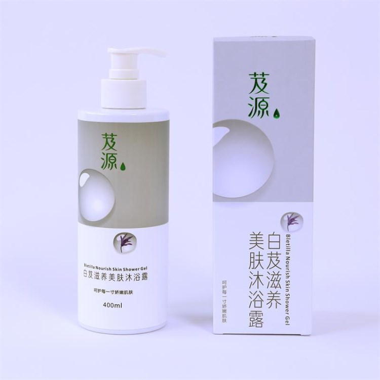 供應(yīng)白芨沐浴露400ml 天然植物萃取沐浴露 個人護理清潔用品批發(fā)