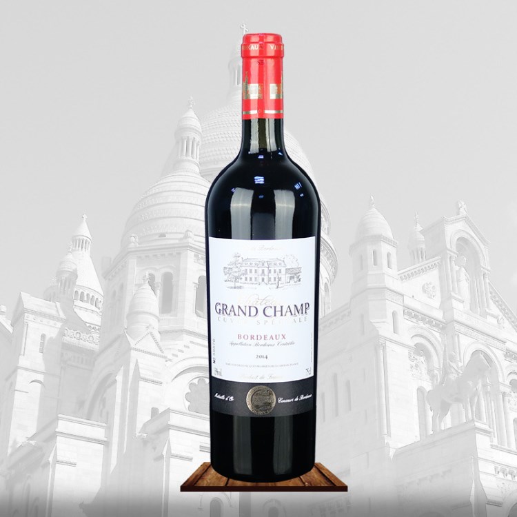 厂家批发红酒 法国原瓶重型瓶波尔多酒庄干红葡萄酒包邮
