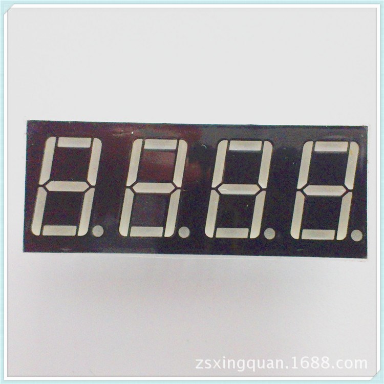 供應(yīng) 0.56英寸四位數(shù)碼管 紅色高亮LED數(shù)碼管 5641AS/BS