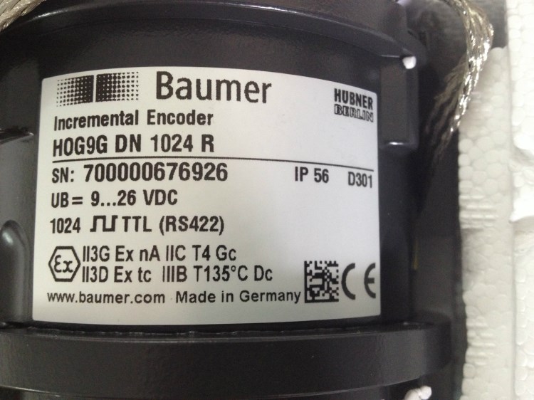 BAUMER编码器