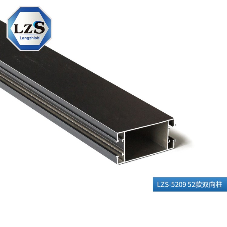 佛山定制52款雙向柱辦公高隔斷鋁材  可調節隔熱防潮高隔墻材料