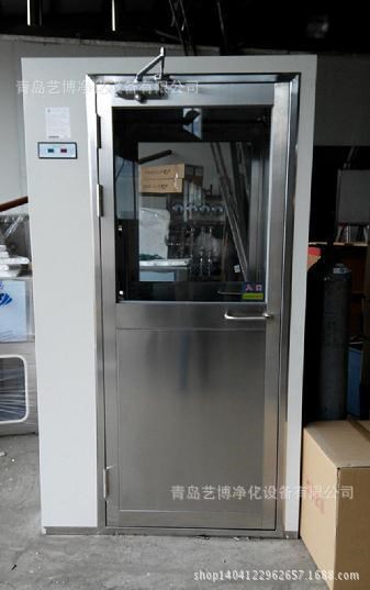 單人單吹不銹鋼風淋室QS風淋室風淋門藥廠食品廠電子廠用風淋室