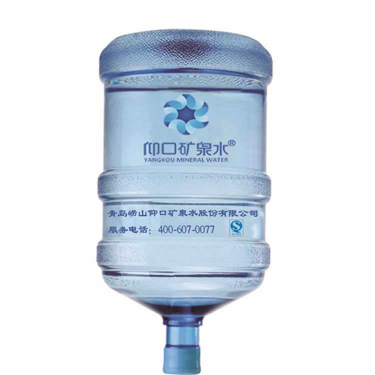 嶗山仰口天然礦泉水18.9L桶裝水廠家直銷休閑保健飲用水青島配送
