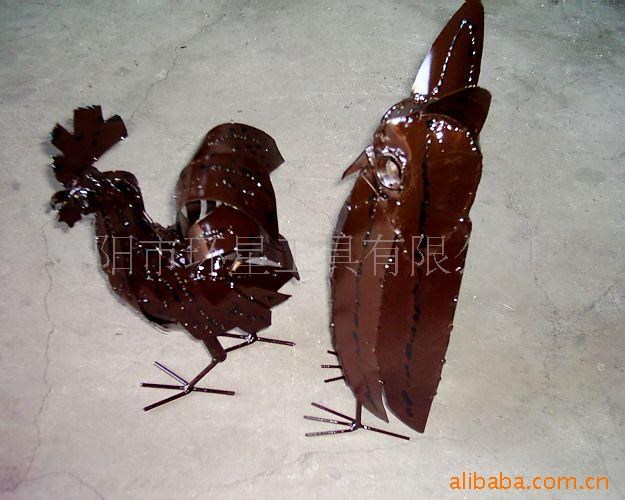 廠家直銷金屬工藝品 動物工藝品 鐵藝工藝品 貓頭鷹工藝品