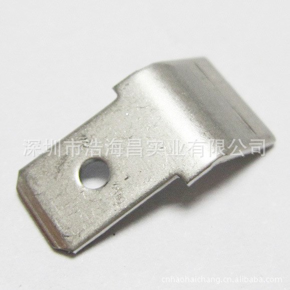 供應(yīng)不銹鋼45度250折彎端子片(HHC-370A)