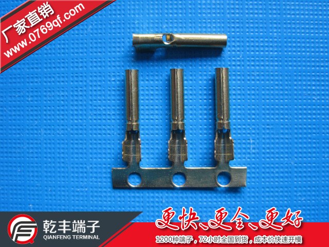 供應1.5銅管端子 2.35管形端子 圓管端子