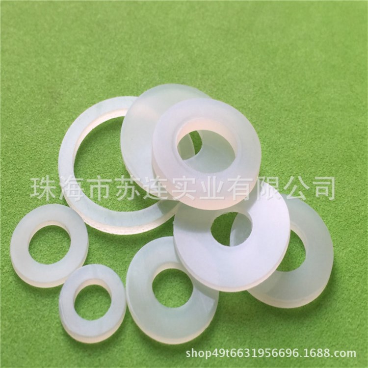 【廠家直銷】黑色鉬尼龍墊片 尼龍沖壓件 耐磨尼龍墊片 華司介子