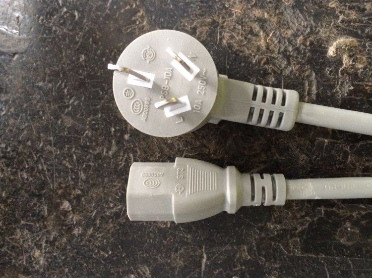 直銷 1.2米 電腦主機顯示器打印機電飯鍋品字三插國標電源線