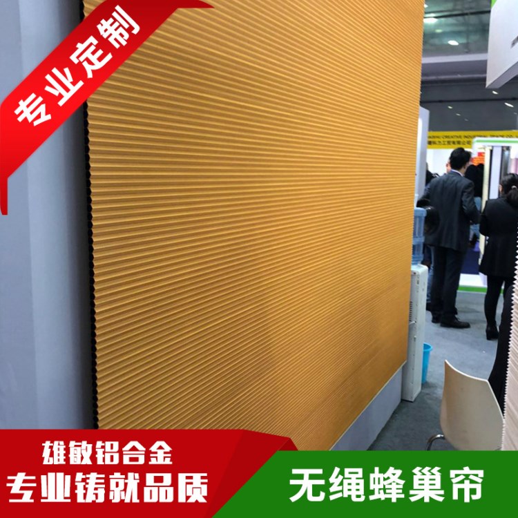 全遮光拉線拉珠無繩蜂巢簾風琴簾 百葉簾 上海陽光房屋頂遮陽簾
