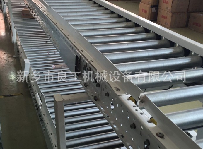 廠家生產(chǎn)油桶灌裝稱重包裝輸送機(jī) 重型輥道流水線動(dòng)力滾筒輸送線