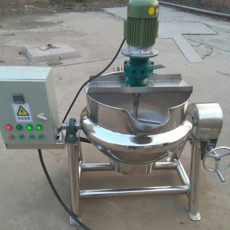 福澤機械煮玉米黃豆煮花生夾層鍋，立式電加熱夾層鍋 燃氣炒鍋