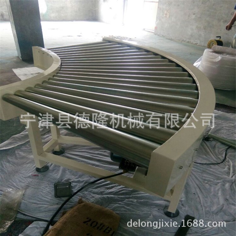 廠家彎道滾筒輸送機 小型輥筒式輸送機 鋁型材輸送線