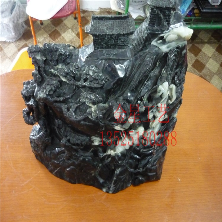 廠家批發(fā) 獨(dú)山玉骨灰盒整石雕刻精品八仙壽盒壽材骨灰盒
