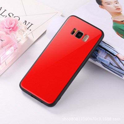 三星S9plus鋼化玻璃殼Note8/J7prime/A530全包防摔保護(hù)套定制跨境