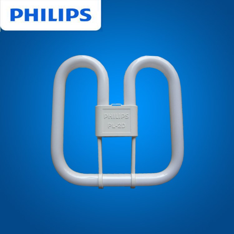 Philips 飛利浦2D 4針蝶形吸頂燈燈管PL-2D16W/ 21W/ 28W蝴蝶管