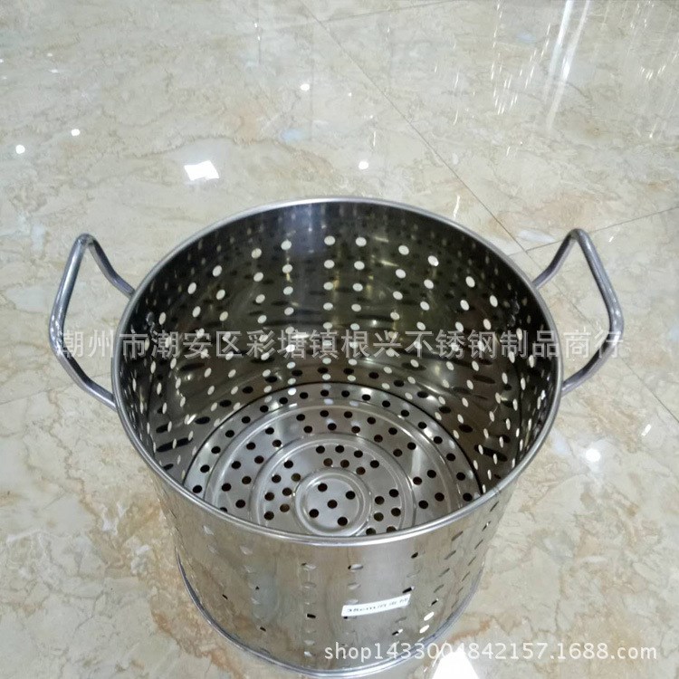 多功能不銹鋼消毒桶 漏水桶 洗碗桶 瀝水桶 過慮器 新品酒店用品