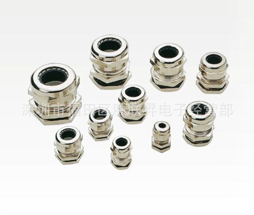 廠家價(jià)直銷銅制電纜防水接頭固定頭PG25 M30