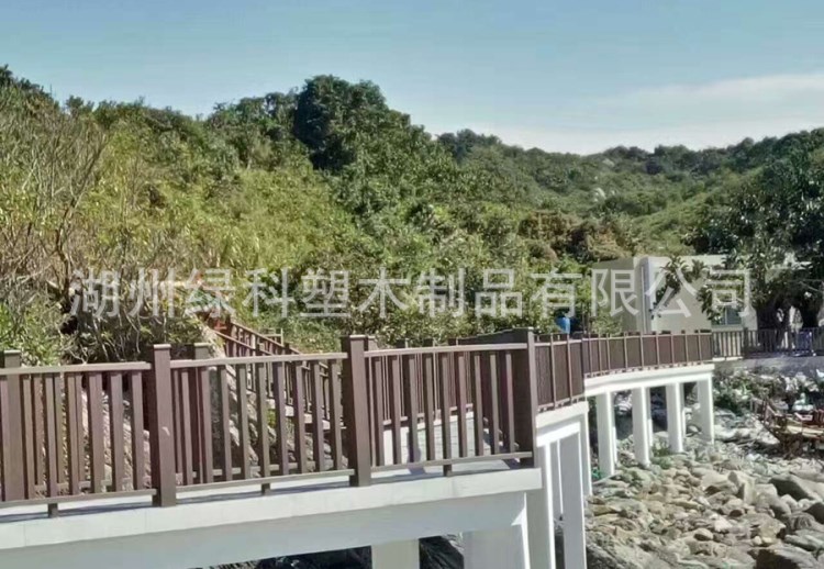 WPC戶外塑木 塑木柵欄 木塑護欄 塑木圍欄 綠科塑木