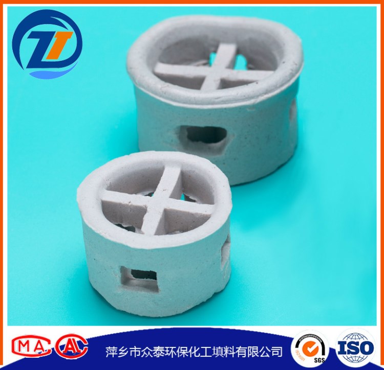 陶瓷階梯環(huán)生產(chǎn)廠家  多種規(guī)格 階梯環(huán)填料 化工塔填料