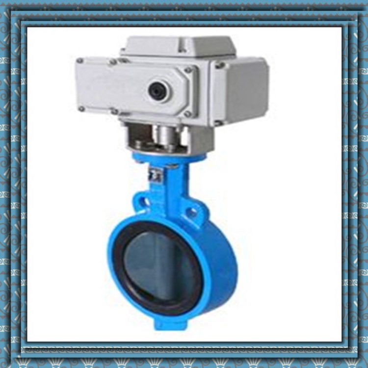 直銷 華通電動(dòng)蝶閥 D971X電動(dòng)對(duì)夾式軟密封蝶閥 不銹鋼電動(dòng)蝶閥
