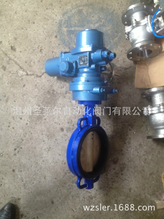 電動法蘭對夾式軟密封蝶閥供應(yīng)SLER氣動蝶閥電動蝶閥