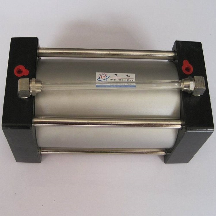 供應氣液轉換器 蓄油器 儲油筒 上口輸入氣壓，下腔輸出同等油壓