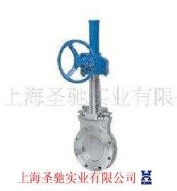 廠家 【Z573W-16C】 傘齒輪對(duì)夾式硬密封刀型閘閥