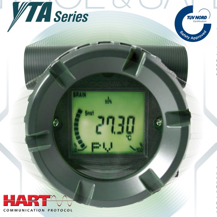 原裝YTA110-EA2DB日本橫河YOKOGAWA溫度變送器傳感器表頭HART協(xié)議