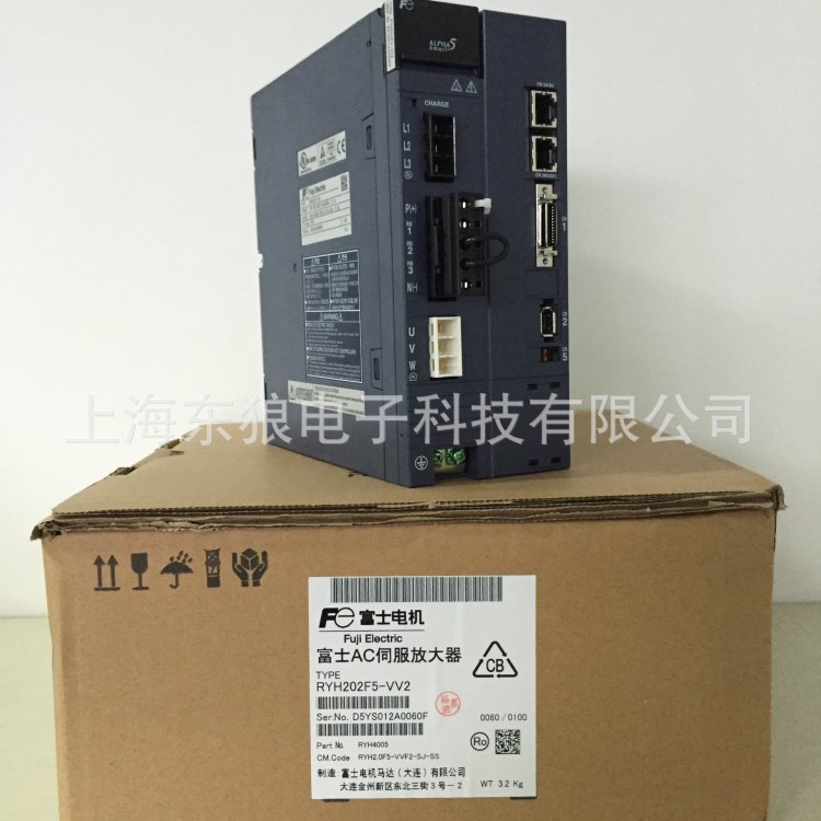 原裝日本富士伺服驅動器RYH202F5-VV2伺服放大器2KW現貨