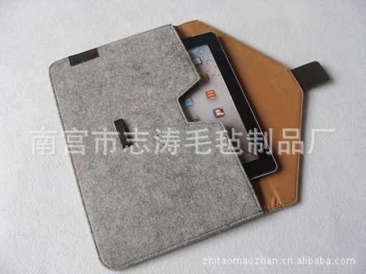 毛氈  皮里 文件袋 ipad包包  個性 廠家直銷 可定制  可批量