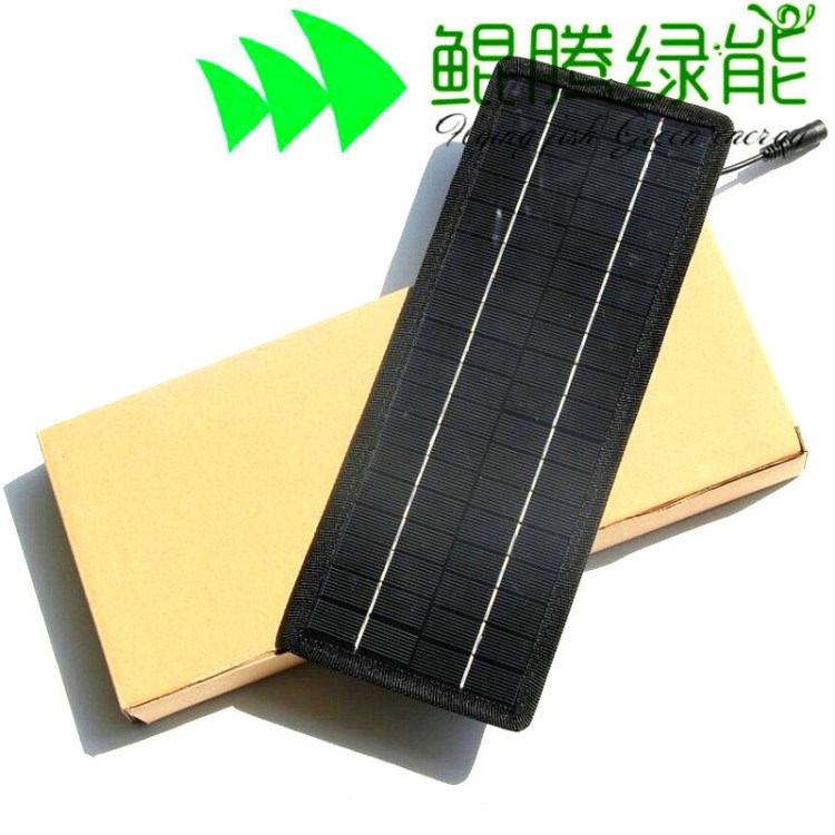 4.5W汽車電瓶太陽能充電器12V車用蓄電池充電器手機平板移動電源