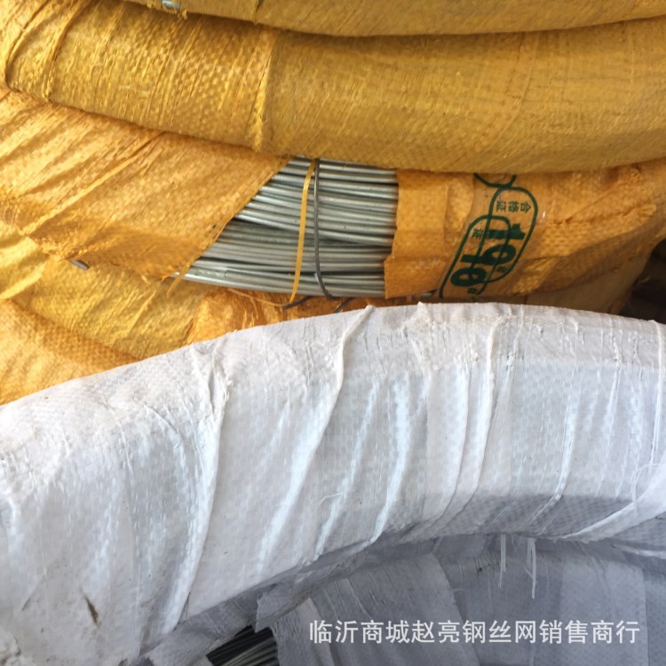 山東臨沂廠家現貨供應10號鍍鋅鐵絲  改拔絲