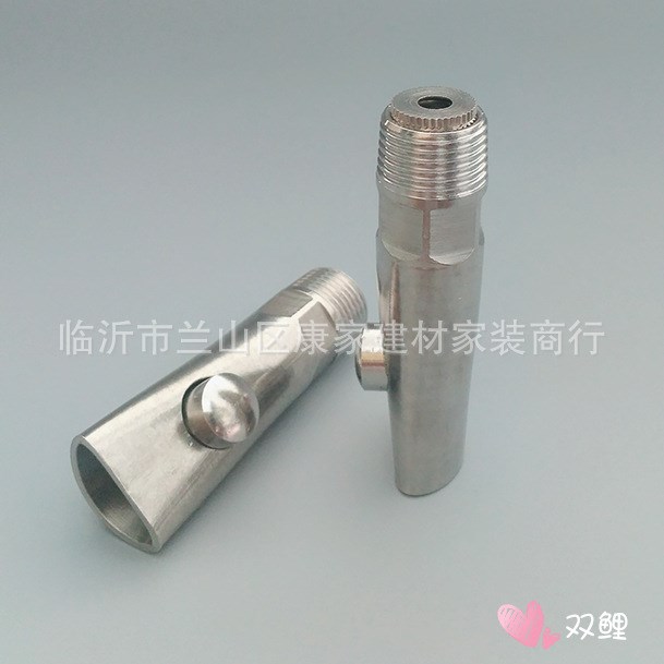 不銹鋼防濺豬飲水器 豬水嘴 彈珠型豬水咀