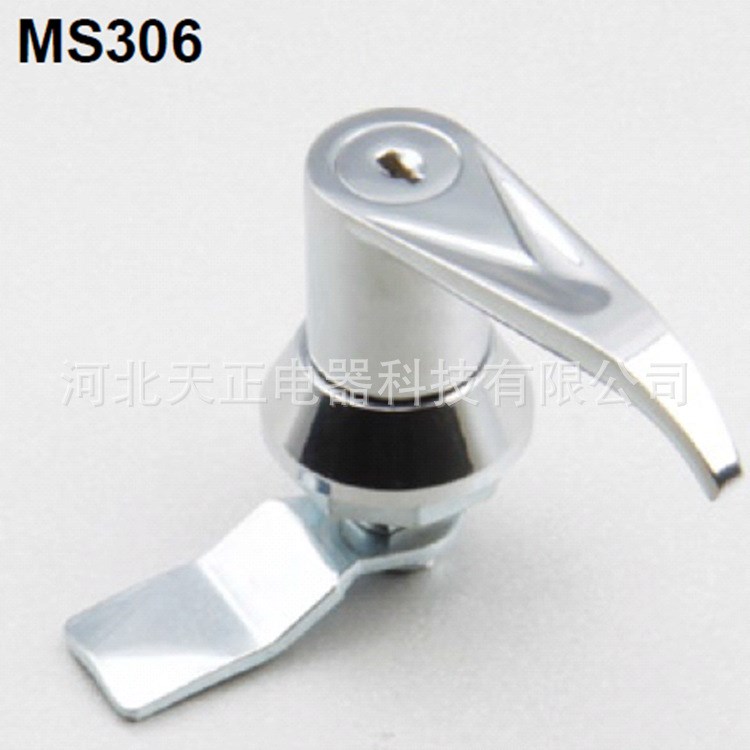 供應MS306把手鎖 工業開關把手鎖 電器柜門鎖 生久鎖河北短把手鎖