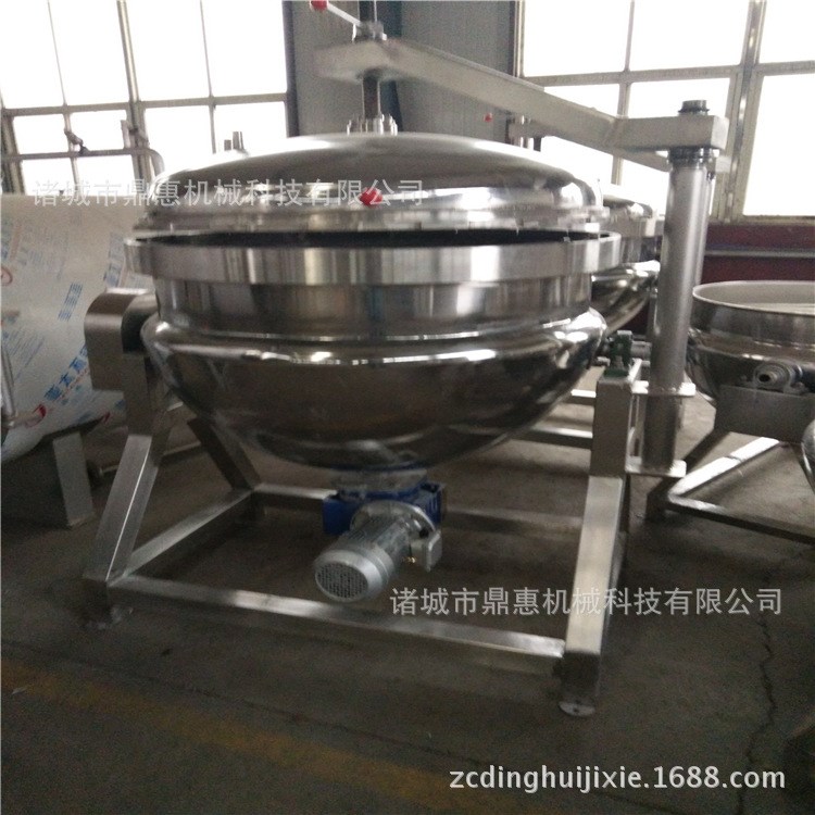 高壓夾層蒸煮鍋 鴨頭鴨翅鹵制鍋 久久鴨制品夾層鍋