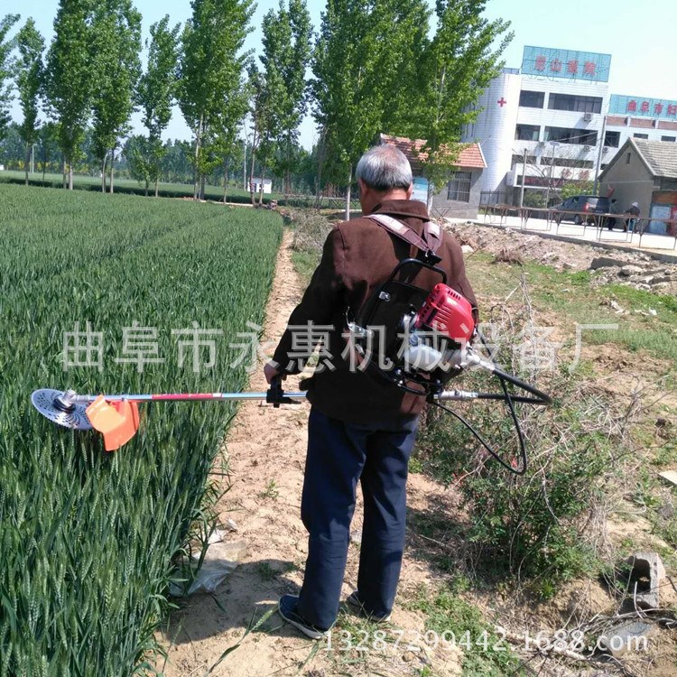 便捷式小型割草機  汽油松土機割草機  二沖程茶葉修剪機廠家