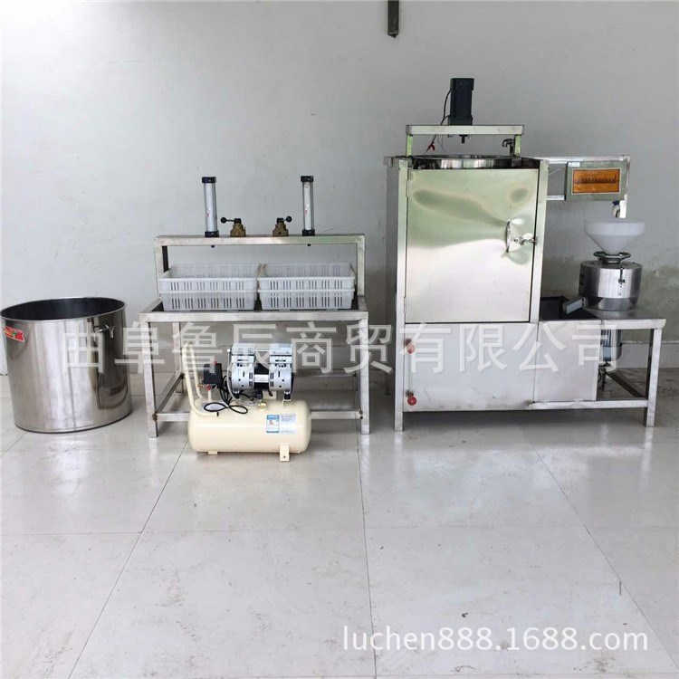 現做現賣鹵水豆腐機 天然手工豆腐機 石磨豆腐機批發