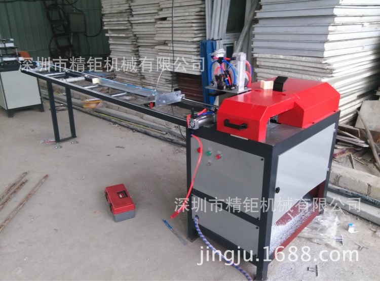 45度切割機(jī) 鋁型材單頭鋸鋁機(jī) 切角機(jī) 鋁門窗角度開(kāi)料切鋁機(jī)