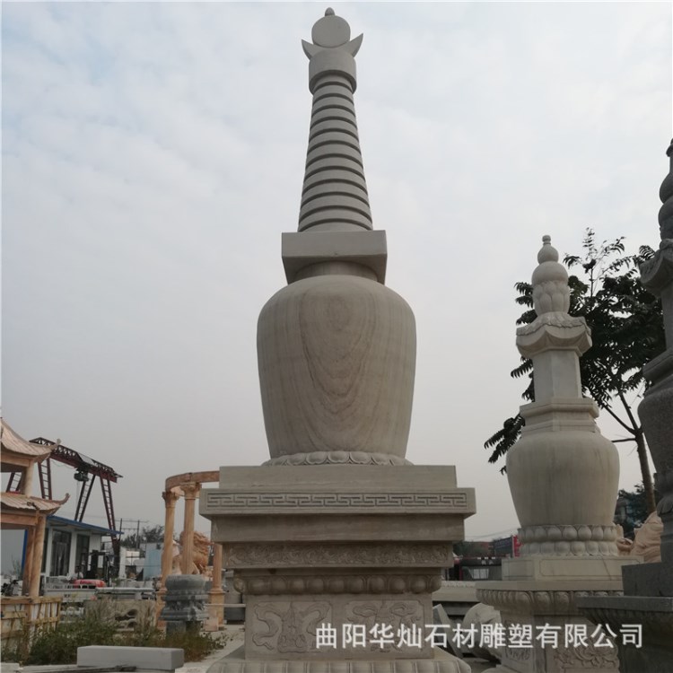 廠家直銷(xiāo)  石雕舍利佛塔 青石石塔 大理石佛塔 寺廟古建 各種石塔