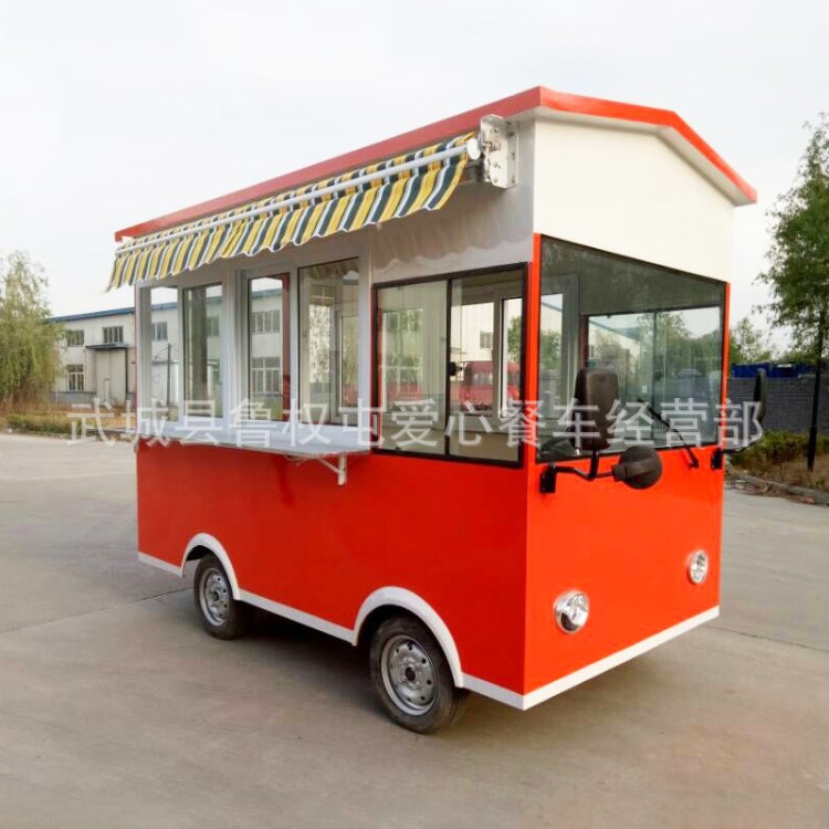 流動售貨亭新品上市廠家直銷戶外燒烤擺攤車冰激凌冷飲車廠家直銷