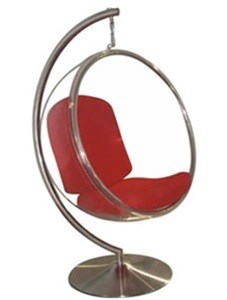 不銹鋼架太空椅 落地泡泡椅 Bubble Chair In Acrylic