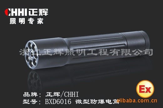 供應(yīng)浙江正輝LED防爆燈微型防爆電筒BXD6016