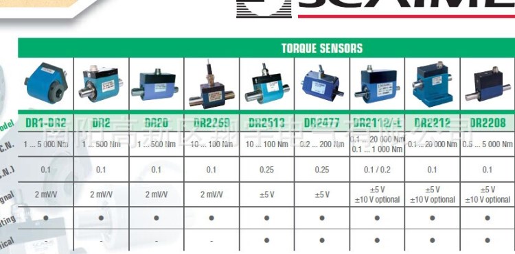 法国世感scaime 扭矩传感器D2268