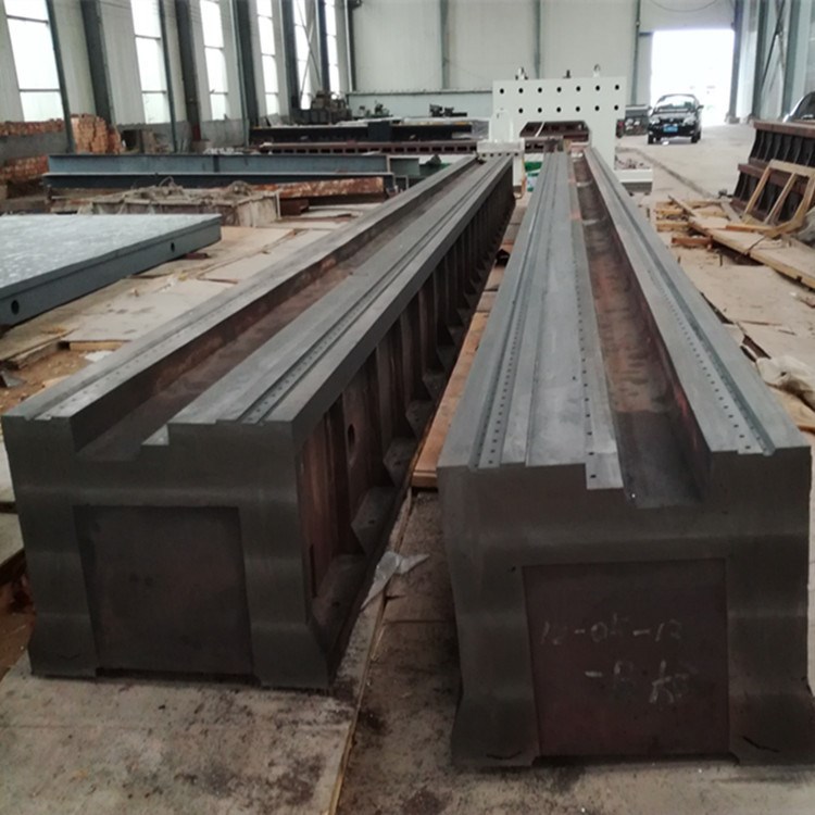 翻砂鑄造加工廠 數控機床光機鑄件 廠家供應河南鑄鐵斜床身鑄件