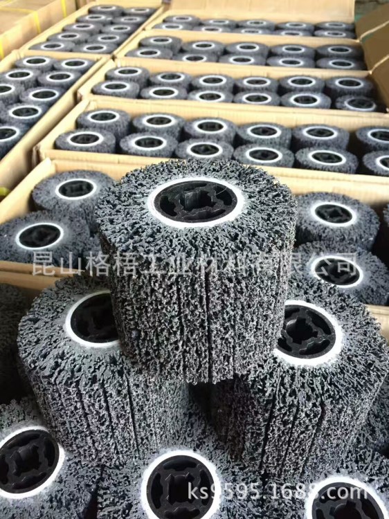 金剛石磨塊尼龍砂碟2100*50尼龍輪立式百潔布輪韓國鹿牌黑金剛百