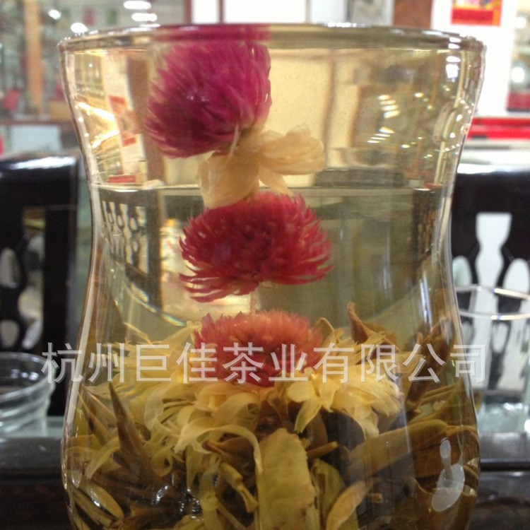 工艺茶花草茶500g工艺茶球单花双花混合花茶手工茶叶散装批发